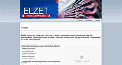 Desktop Screenshot of elzet.net