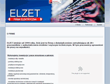 Tablet Screenshot of elzet.net